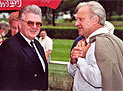 Lothar Mark mit dem Geschftsfhrer des Kongresszentrums Mannheimer Rosengarten (MKT), Michael Maug.